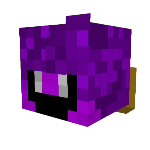 Minus_72 Minecraft avatar head, 3D render