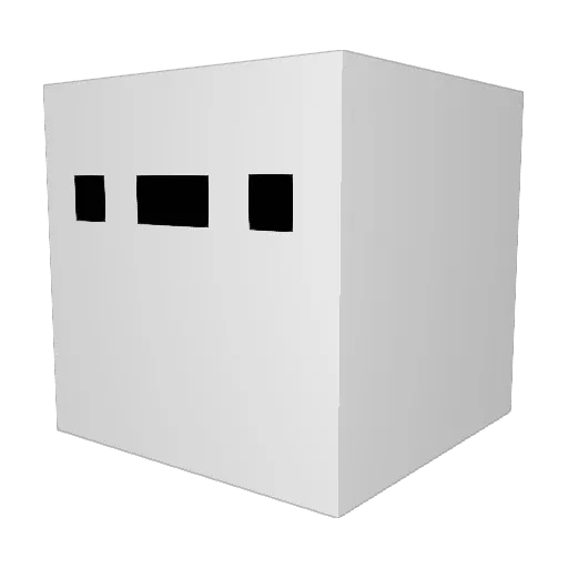 MinuteMocha Minecraft avatar head, 3D render