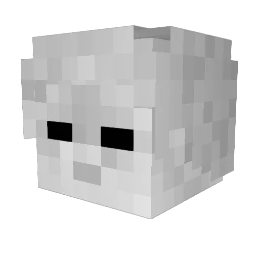 MinutenTechnik Minecraft avatar head, 3D render
