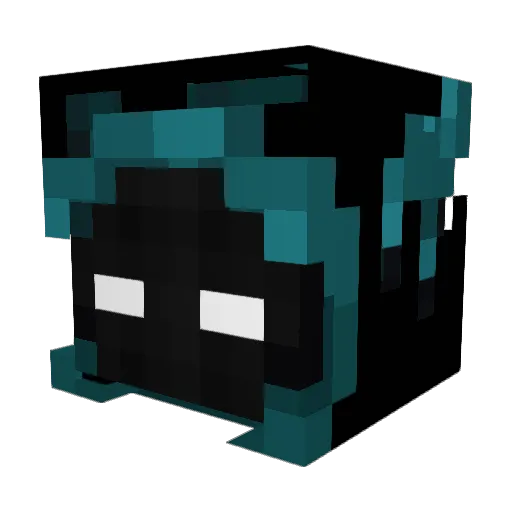 Minzun0428 Minecraft avatar head, 3D render