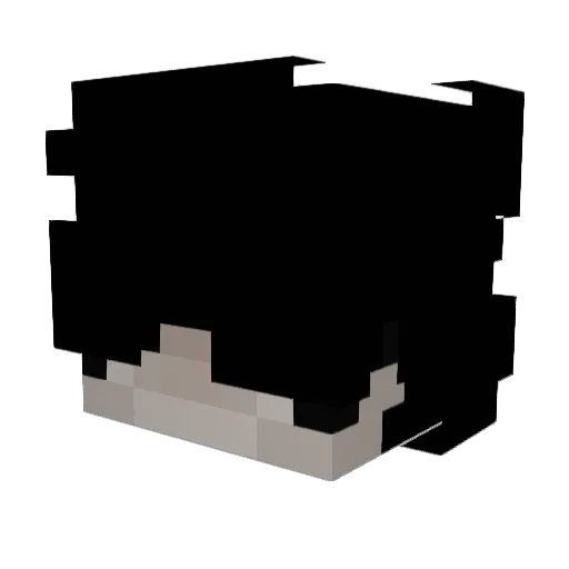 MioSikCZ Minecraft avatar head, 3D render