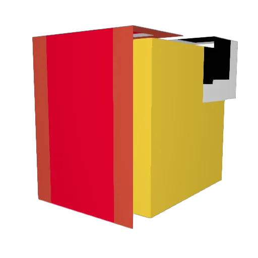 MipeTheDerp Minecraft avatar head, 3D render