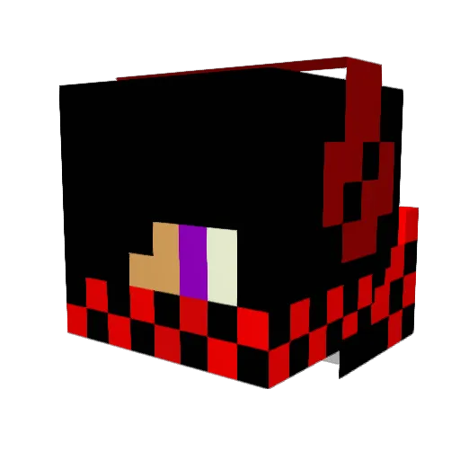 MirKrosha_YT Minecraft avatar head, 3D render