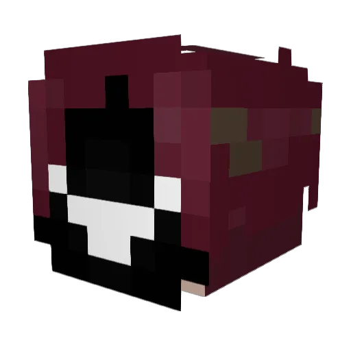 MirMystery Minecraft avatar head, 3D render