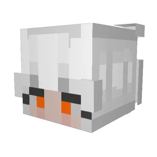 MirTsar Minecraft avatar head, 3D render