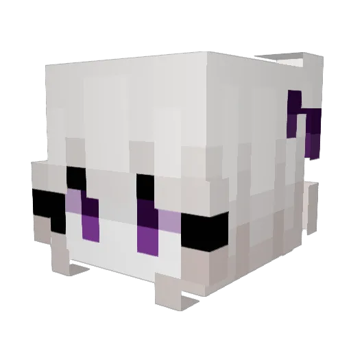 Mirage__1 Minecraft avatar head, 3D render