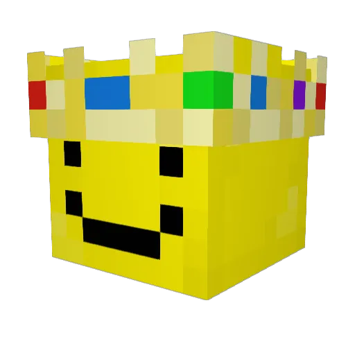 MirandaXDaura Minecraft avatar head, 3D render
