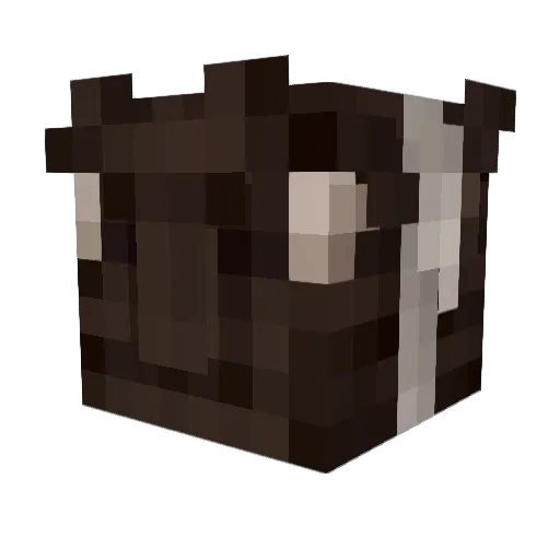 Miraselli Minecraft avatar head, 3D render