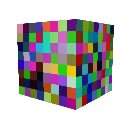Mirasio Minecraft avatar head, 3D render