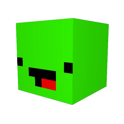 Miraza Minecraft avatar head, 3D render
