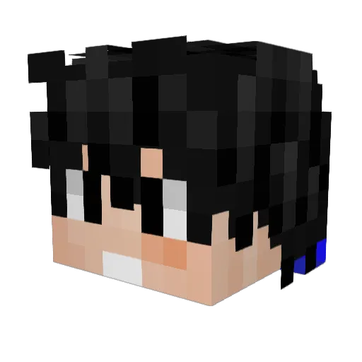 MirkoBorgo Minecraft avatar head, 3D render