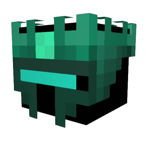 Mirkoro Minecraft avatar head, 3D render