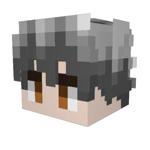 Mirkosss1 Minecraft avatar head, 3D render