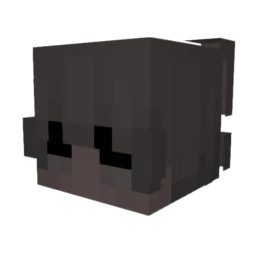Miro213 Minecraft avatar head, 3D render
