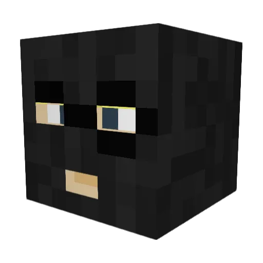 MiroStabinski Minecraft avatar head, 3D render