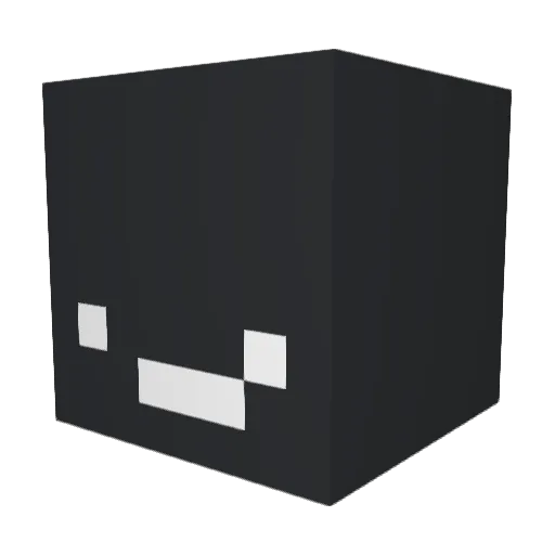 Mironeer Minecraft avatar head, 3D render