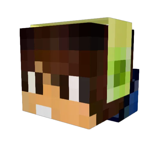 Miruvor95 Minecraft avatar head, 3D render