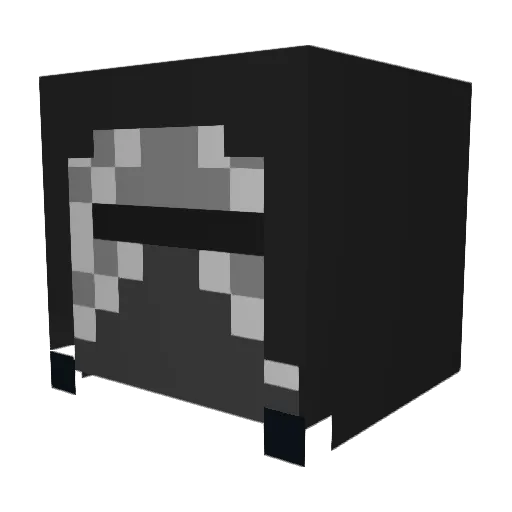 Mirza313 Minecraft avatar head, 3D render