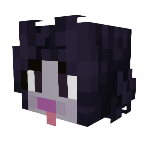 MisSoren_ Minecraft avatar head, 3D render