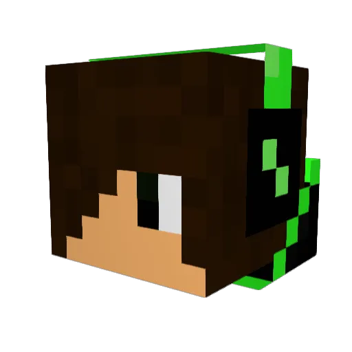 MisTer_DesMo4 Minecraft avatar head, 3D render