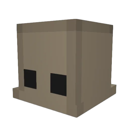 Misanthrope04 Minecraft avatar head, 3D render