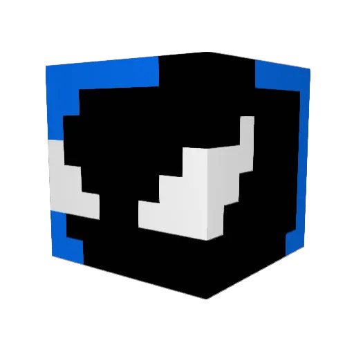 Miscrek22 Minecraft avatar head, 3D render