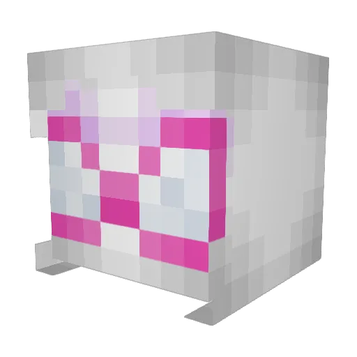Misendiss Minecraft avatar head, 3D render