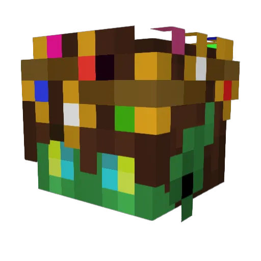 MisfitBonez Minecraft avatar head, 3D render