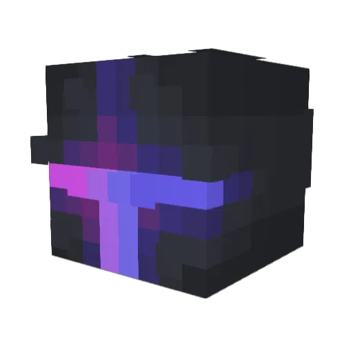 Misfit_Wizard Minecraft avatar head, 3D render