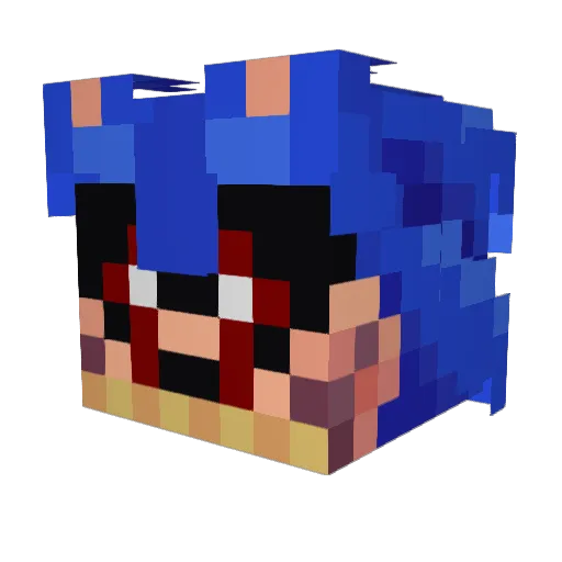 Misfits1800 Minecraft avatar head, 3D render