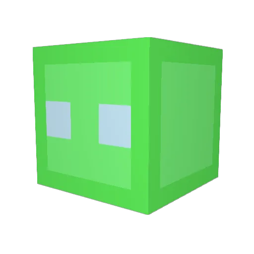 Mish12615 Minecraft avatar head, 3D render