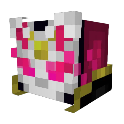 MishaXyecoc Minecraft avatar head, 3D render