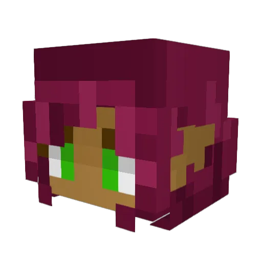 MishatheGremlin Minecraft avatar head, 3D render