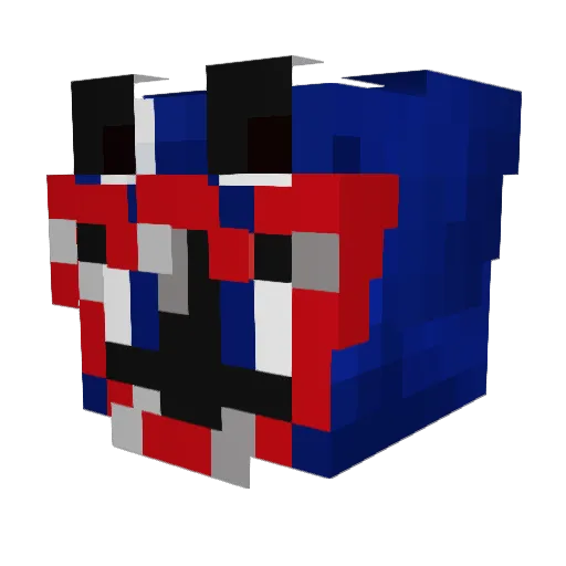 Mishka_2013 Minecraft avatar head, 3D render