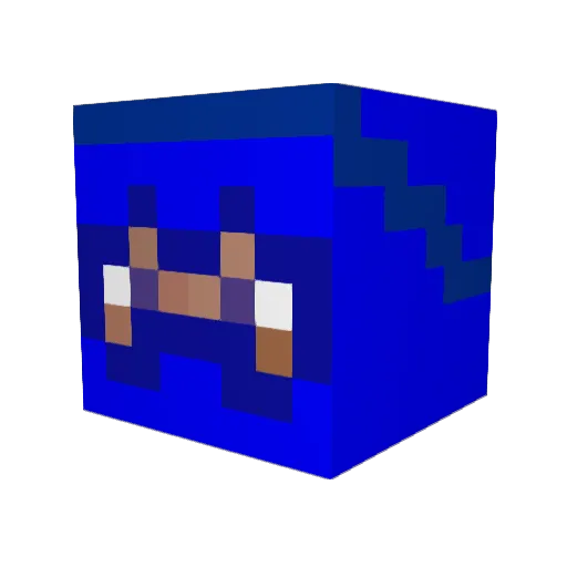 Misiek_26 Minecraft avatar head, 3D render