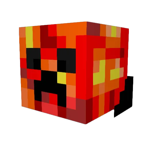 Misiek_365 Minecraft avatar head, 3D render