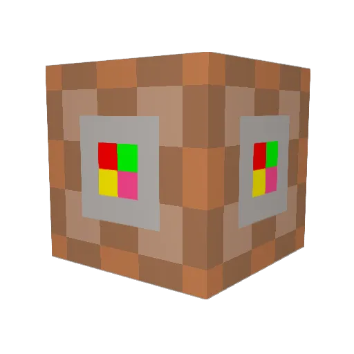 Misifi9 Minecraft avatar head, 3D render
