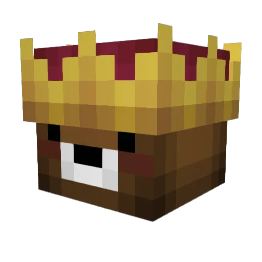 MisioKozak Minecraft avatar head, 3D render