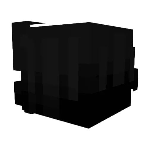 Misio_55 Minecraft avatar head, 3D render