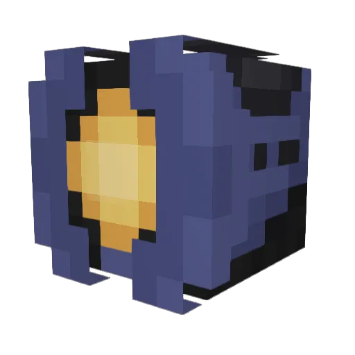Miska03 Minecraft avatar head, 3D render