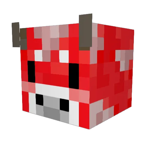 Miskie0 Minecraft avatar head, 3D render