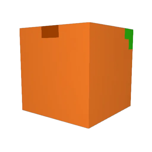 Misouss Minecraft avatar head, 3D render