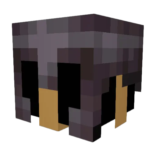 MissDaily Minecraft avatar head, 3D render