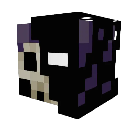 MissDeej Minecraft avatar head, 3D render