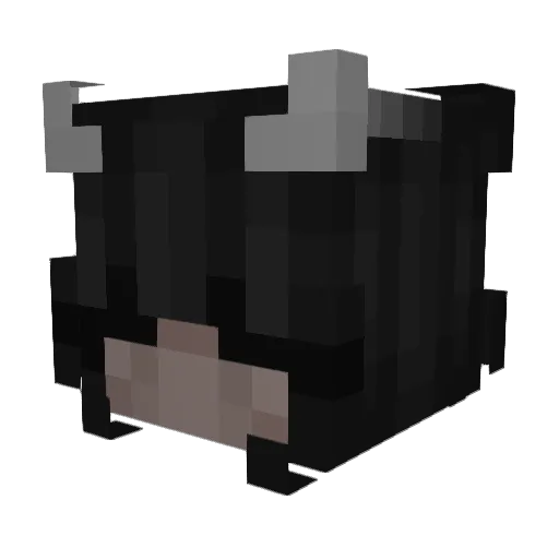 MissJula Minecraft avatar head, 3D render