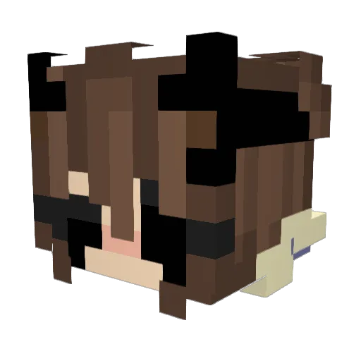 MissK1ller Minecraft avatar head, 3D render