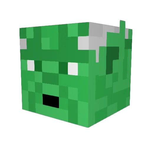MissLocke75 Minecraft avatar head, 3D render