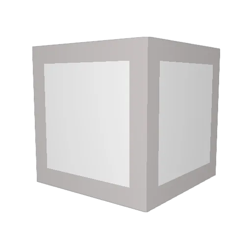 MissMeMuch Minecraft avatar head, 3D render