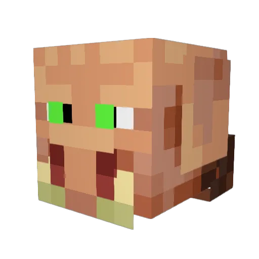 MissPlay67 Minecraft avatar head, 3D render