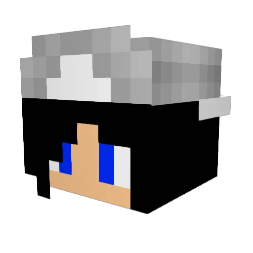 MissProfanity Minecraft avatar head, 3D render